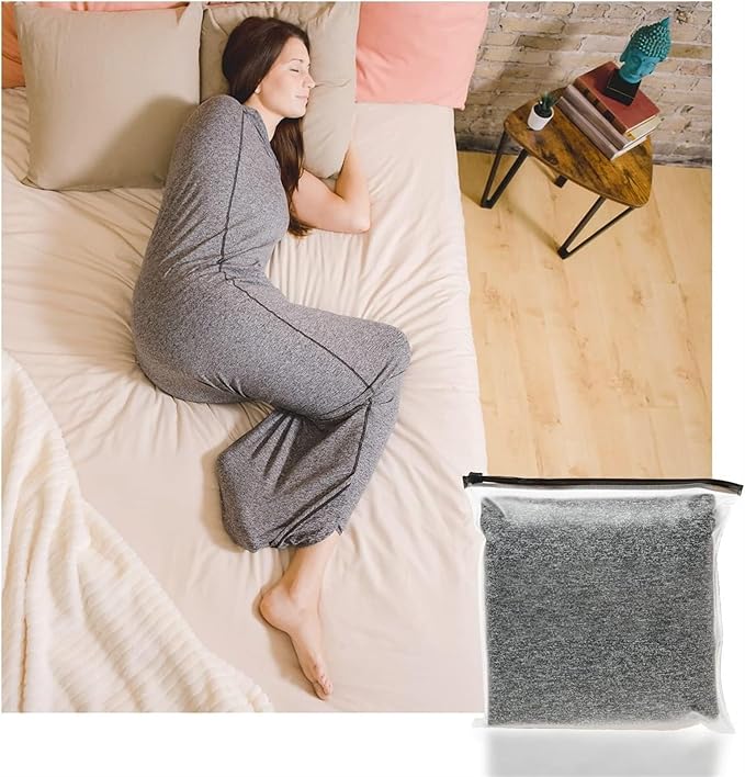 The White Shop Sleep Pod Move Original Wearable Machine Washable Blanket + Replacement Weighted Blanket as Seen on Shark Tank for Men, Women, Teens, Kids (Size: L)
